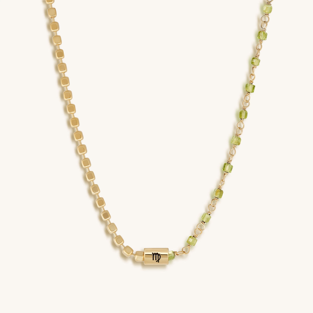 Luminous Vision Virgo Peridot Jewelry Set