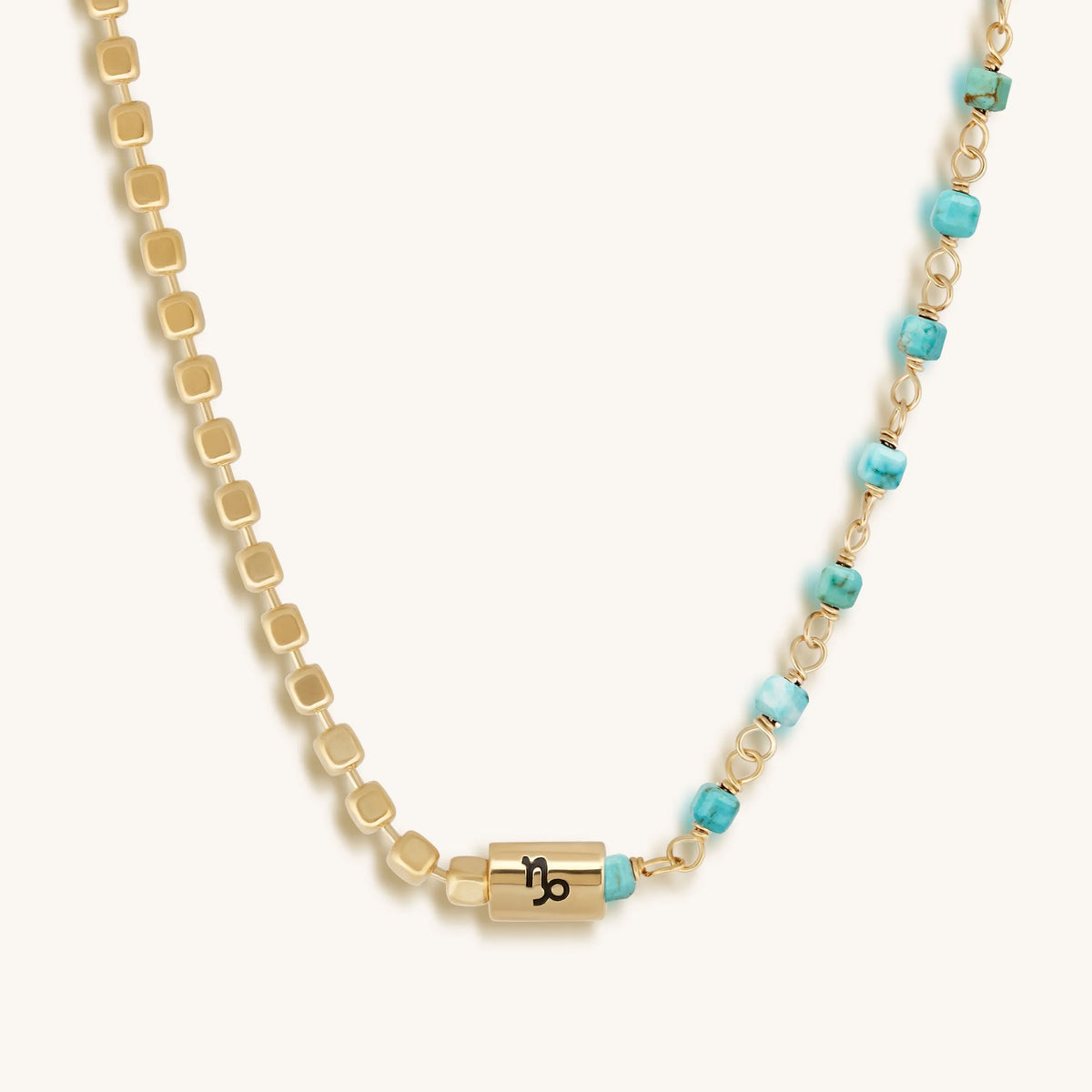 Candid Trailblazer Capricorn Turquoise Necklace