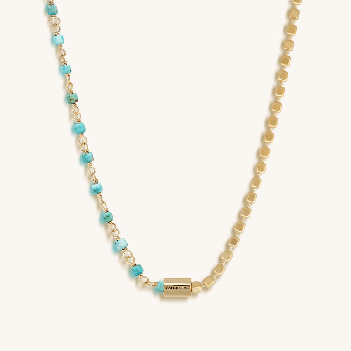 Candid Trailblazer Capricorn Turquoise Necklace