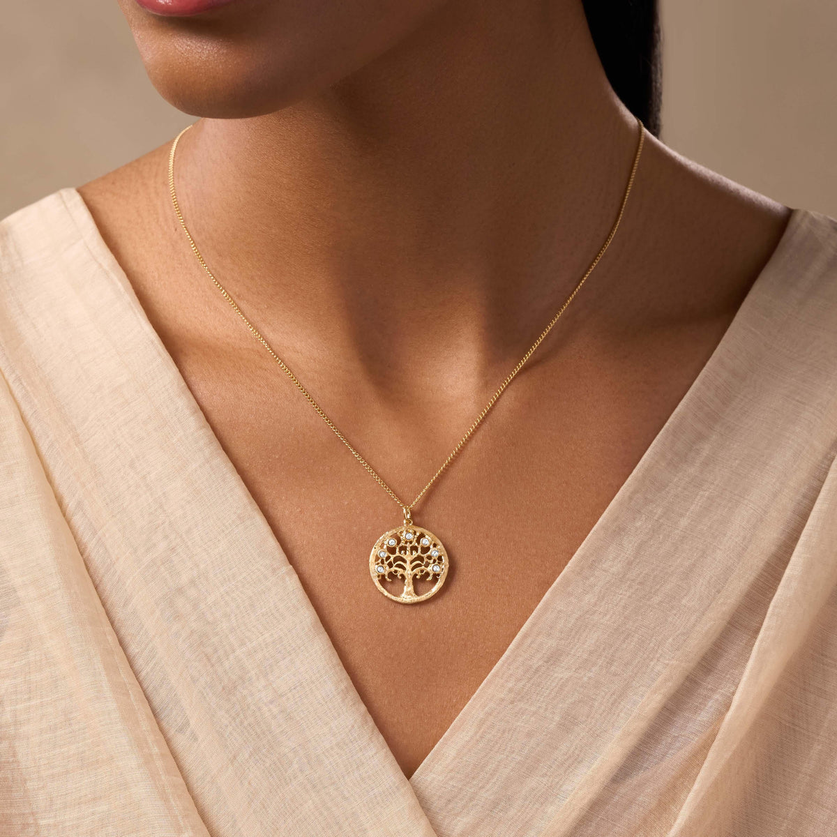 Sacred Growth Tree of Life Necklace