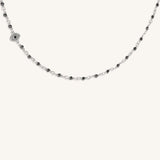 Harmony Guardian Hematite Evil Eye Necklace