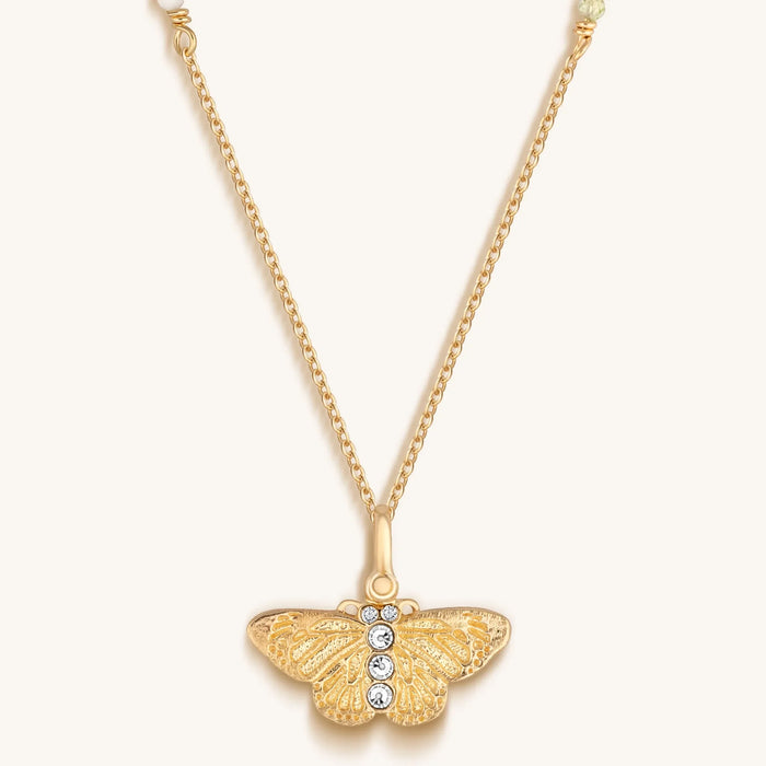 Spontaneous Joy Butterfly Pendant Necklace