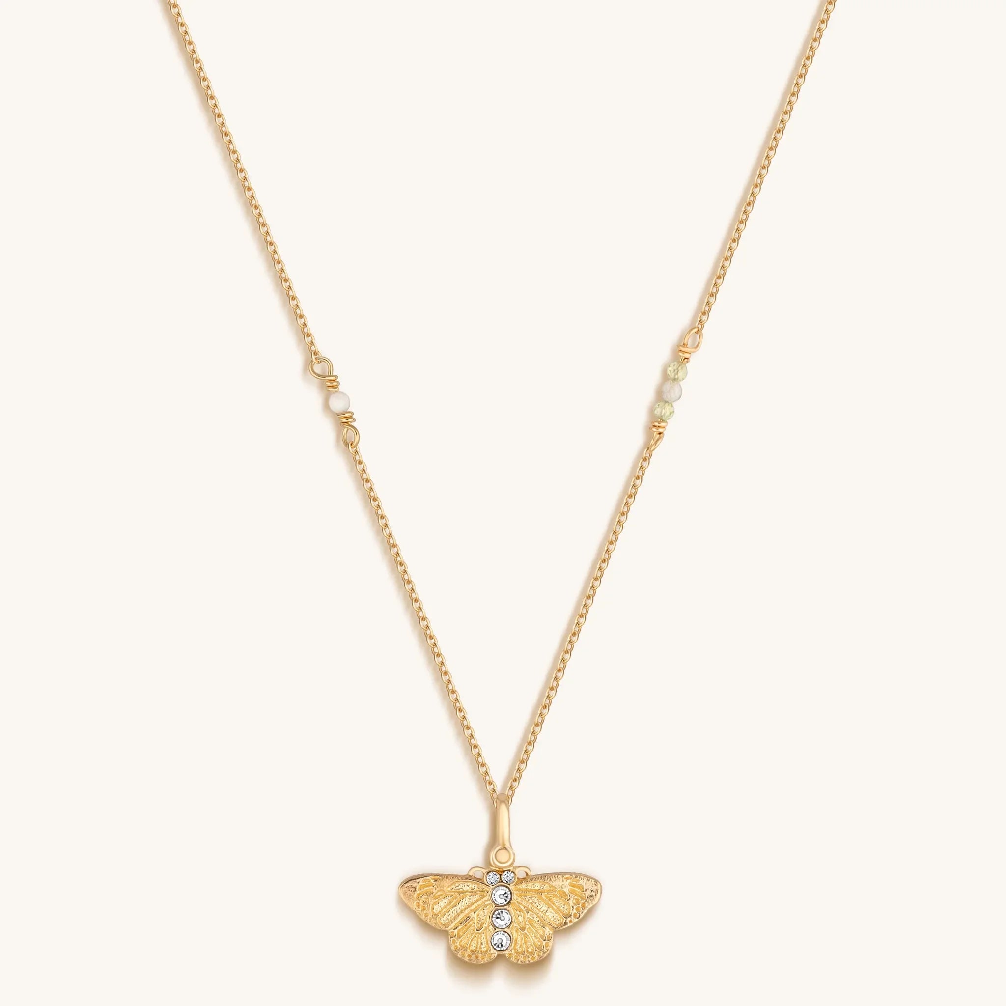 Spontaneous Joy Butterfly Pendant Necklace