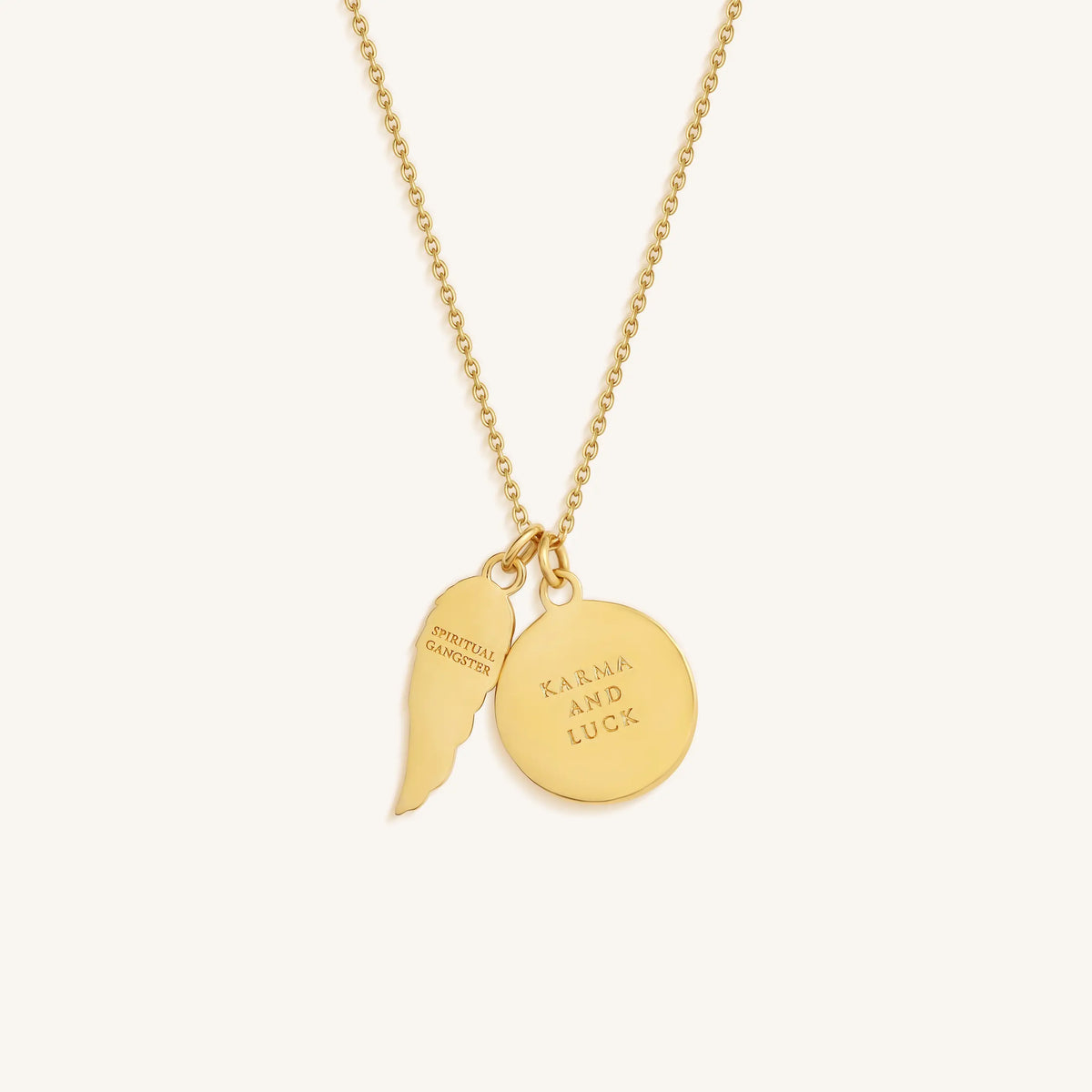 Guardian Wing Evil Eye Necklace