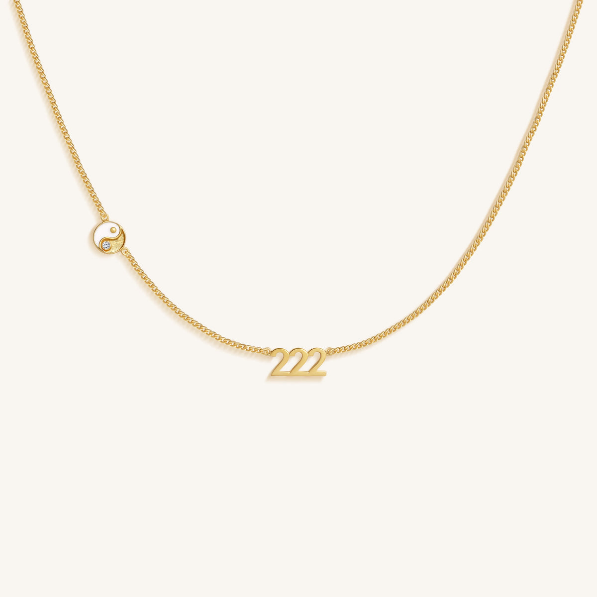 222 Harmony Yin Yang Necklace