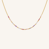 Soulful Radiance Multi-Stone Choker Necklace