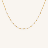 Lunar Serenity Moonstone Choker Necklace