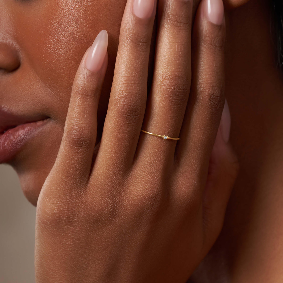 Unlimited Blessings Diamond Heart 14K Gold Ring