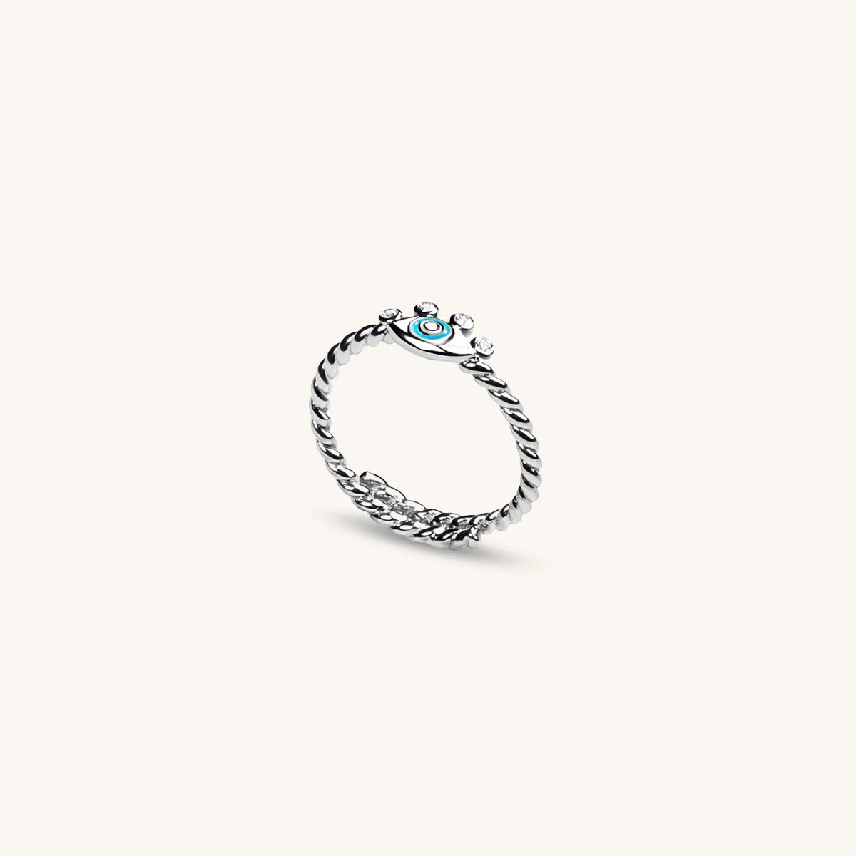 Peaceful Perception Evil Eye Ring