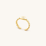 Delightful Peacefulness Evil Eye Ring