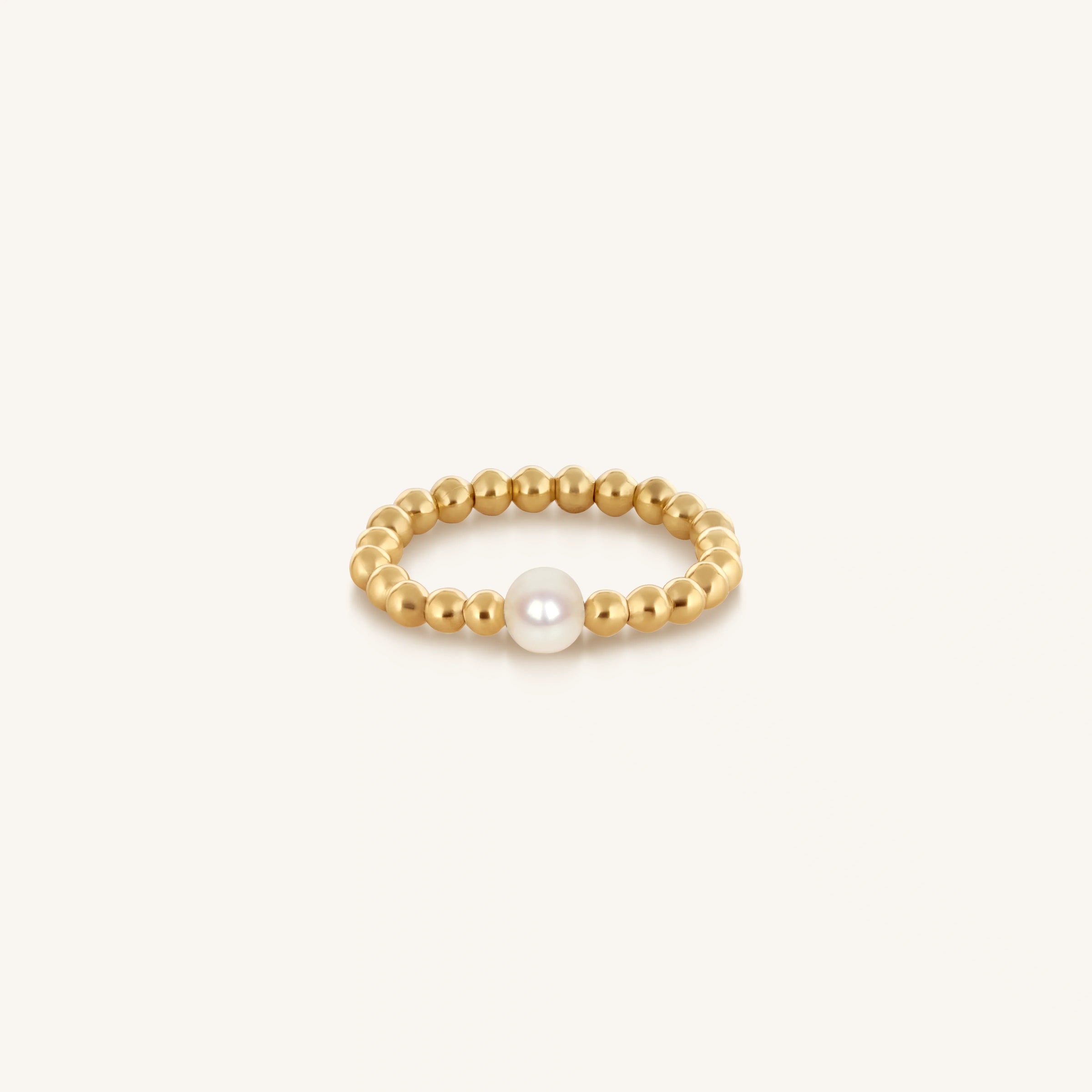 Infinite Blessings Pearl Stretch Ring