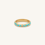 Illuminated Love Gold Hearts Ring