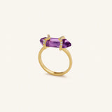 Elevated Wisdom Amethyst Ring