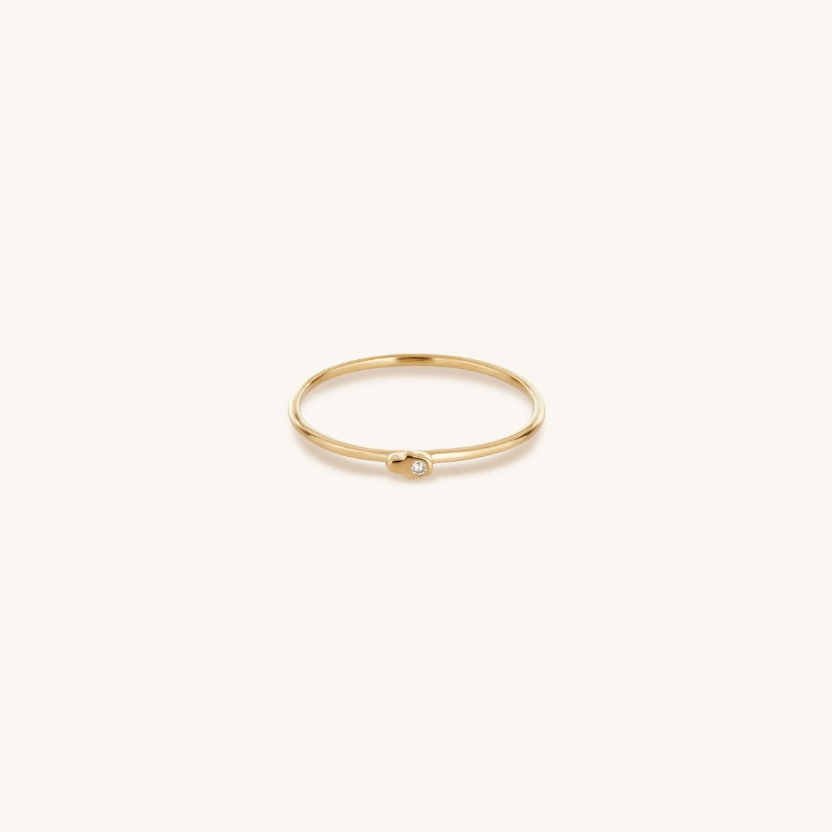 Graceful Strength Diamond Hamsa Ring