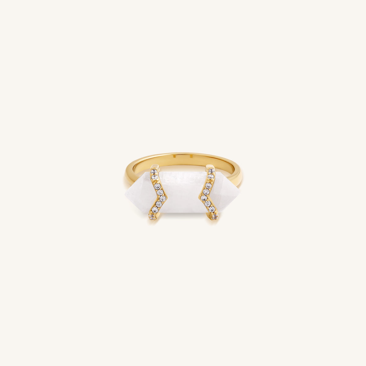 Guided Intuition Moonstone Ring