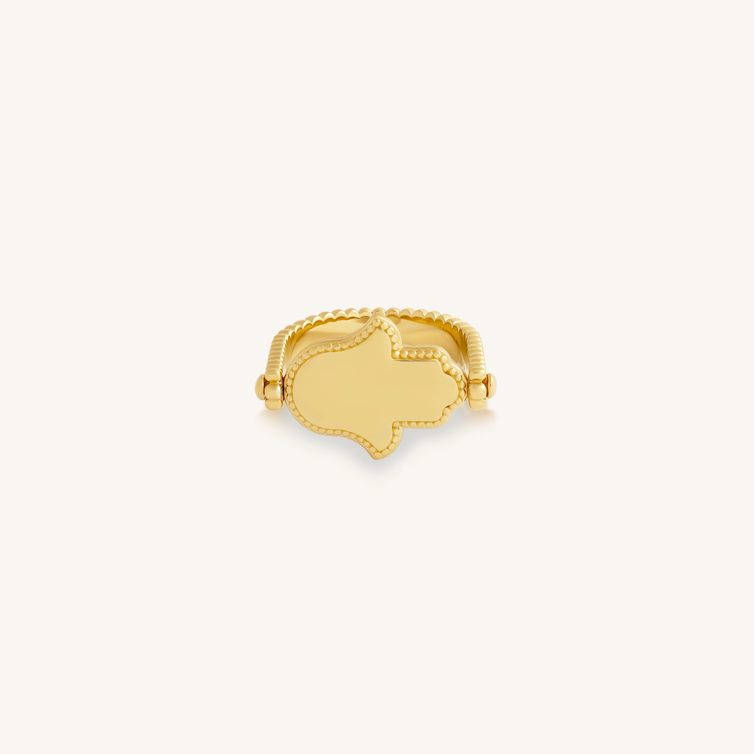 Sacred Shield Hamsa Ring