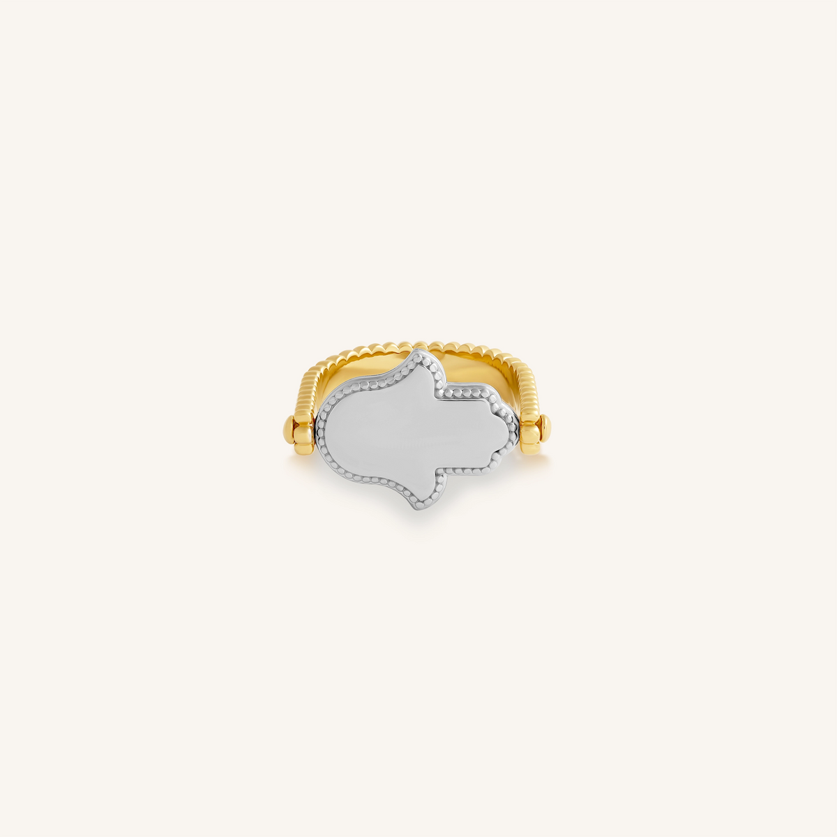 Sacred Shield Hamsa Ring