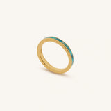 Luminous Soul Turquoise Gold Ring