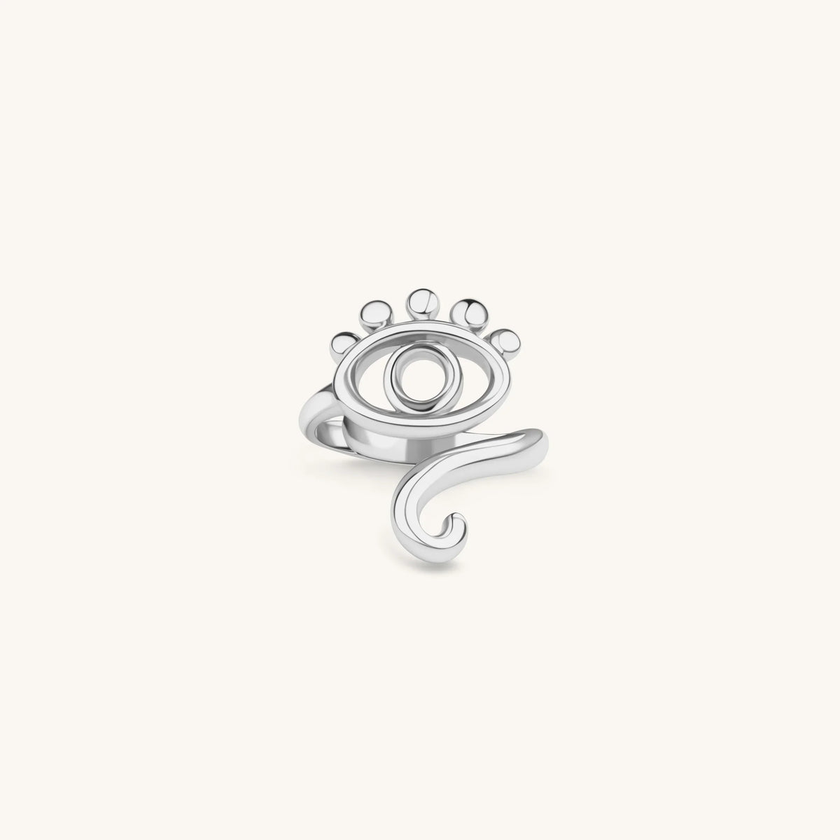 Insightful Vision Evil Eye Ring