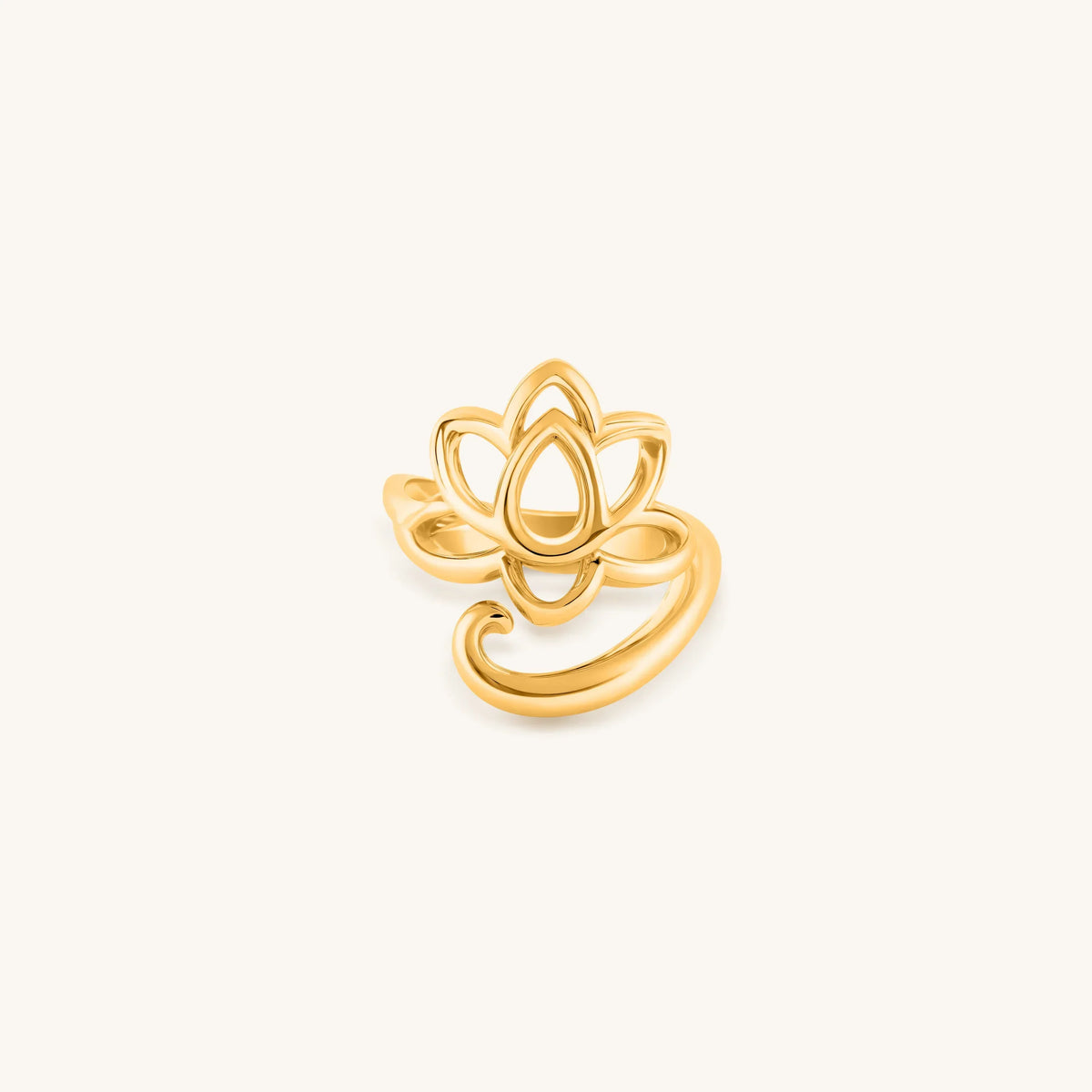 Enlightened Awakening Lotus Ring