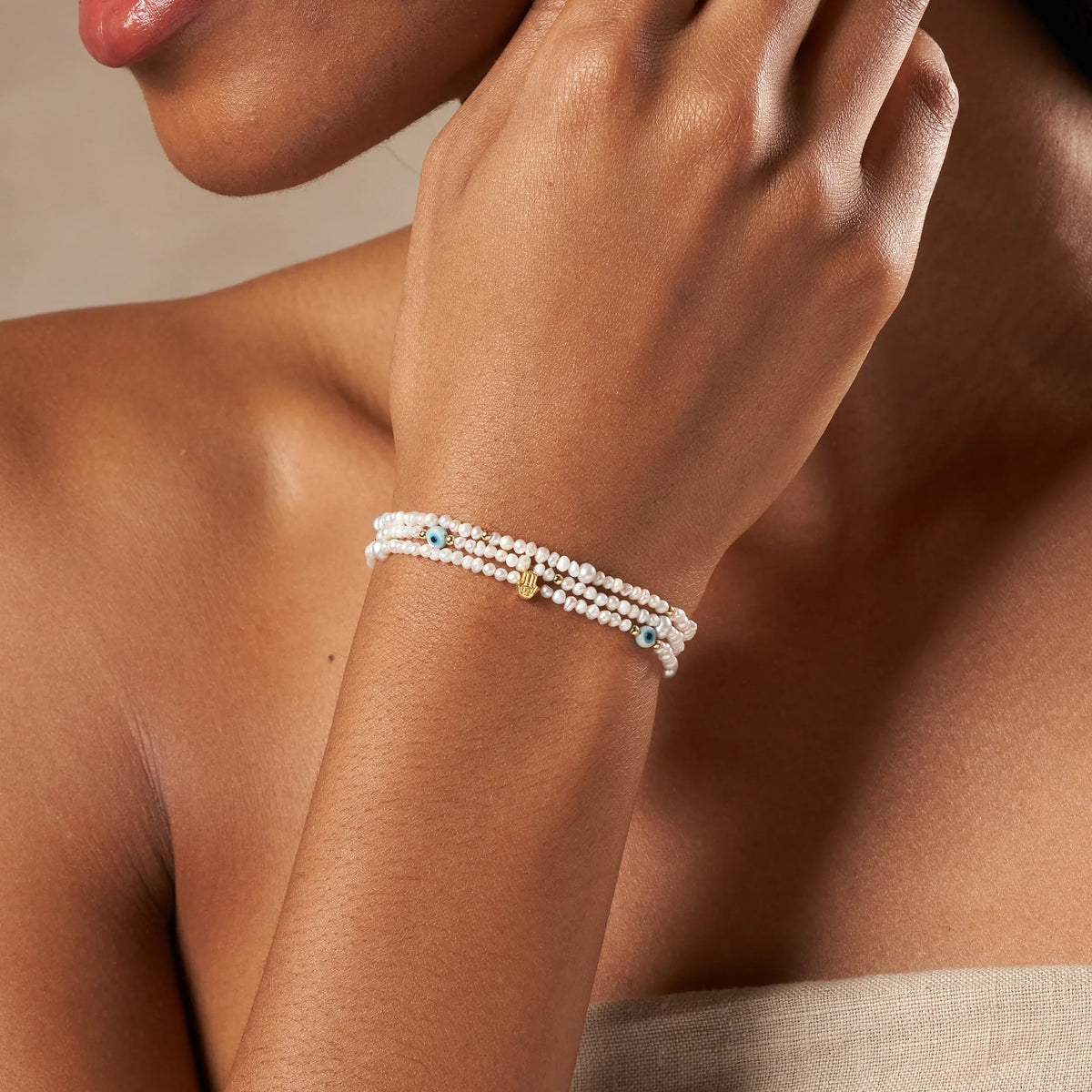 Inspired Spirit Pearl June Birthstone Wrap