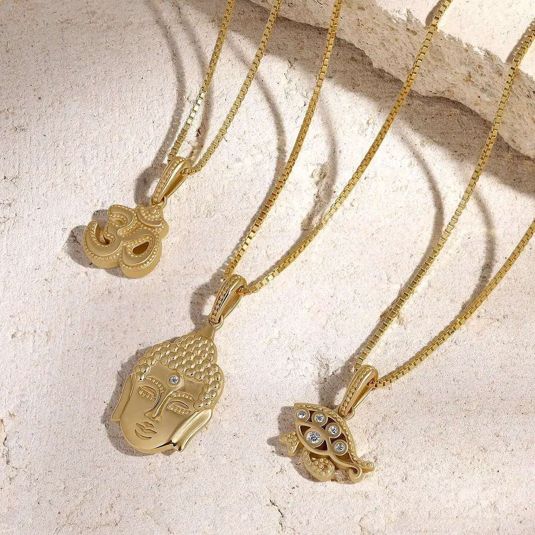 Tranquil Spirit Buddha Enlightenment Necklace