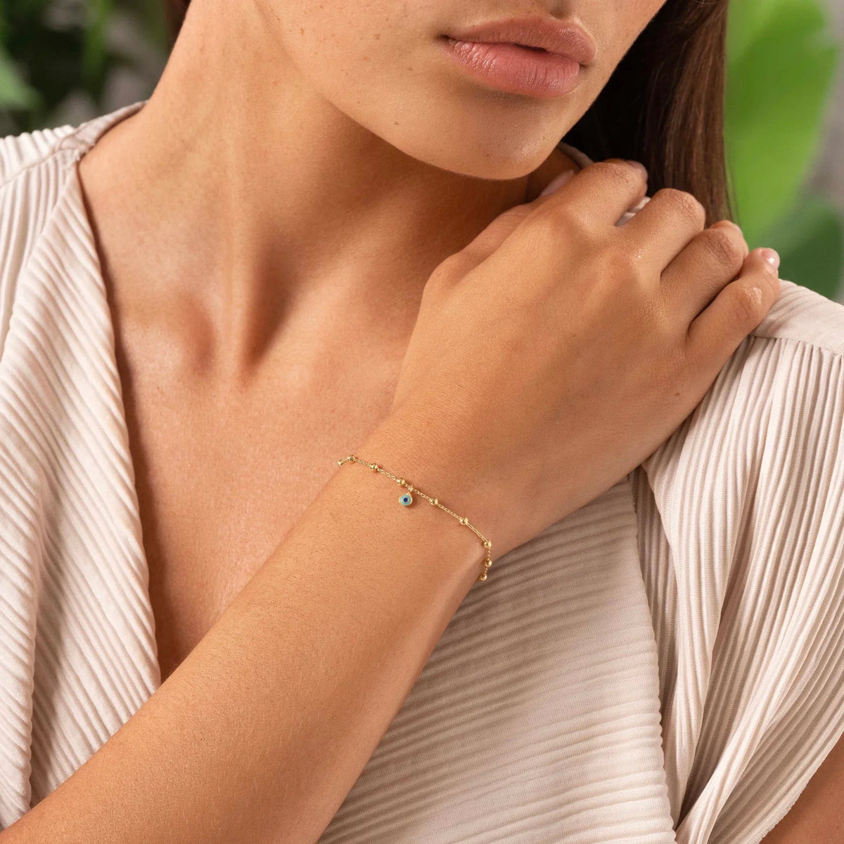 Energetic Elevation Evil Eye Bracelet
