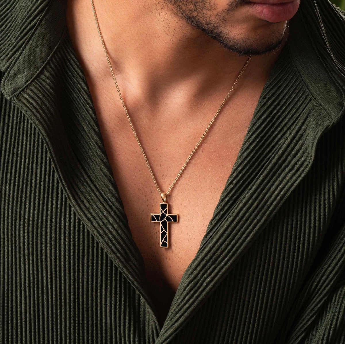 Miraculous Faith Cross Pendant Necklace