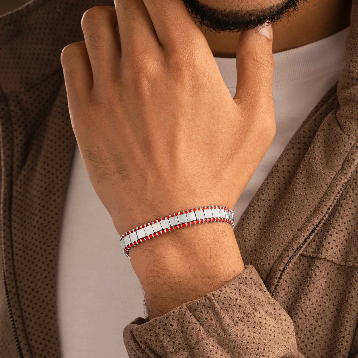 Fortune’s Favorite - Magnetic Red Bracelet Medium