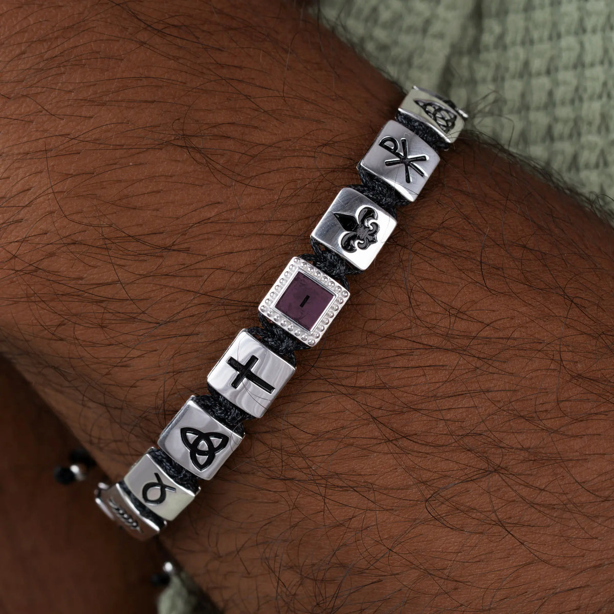 Boundless Faith Bible Symbol Nano Chip Bracelet