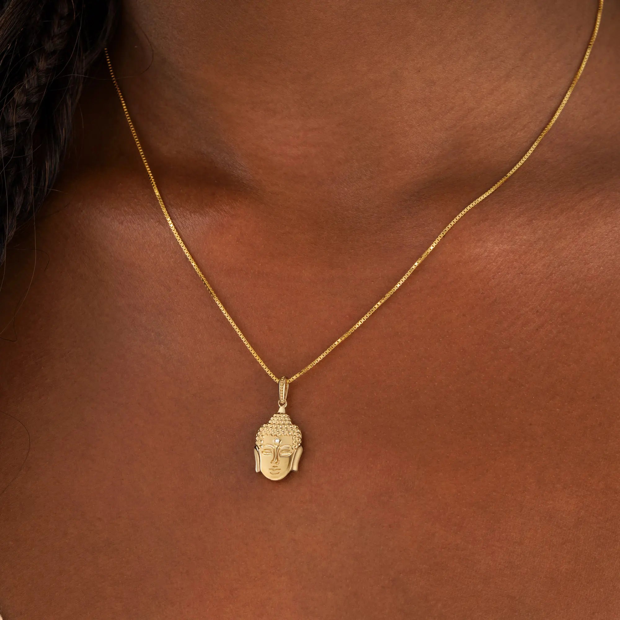 Tranquil Spirit Buddha Enlightenment Necklace