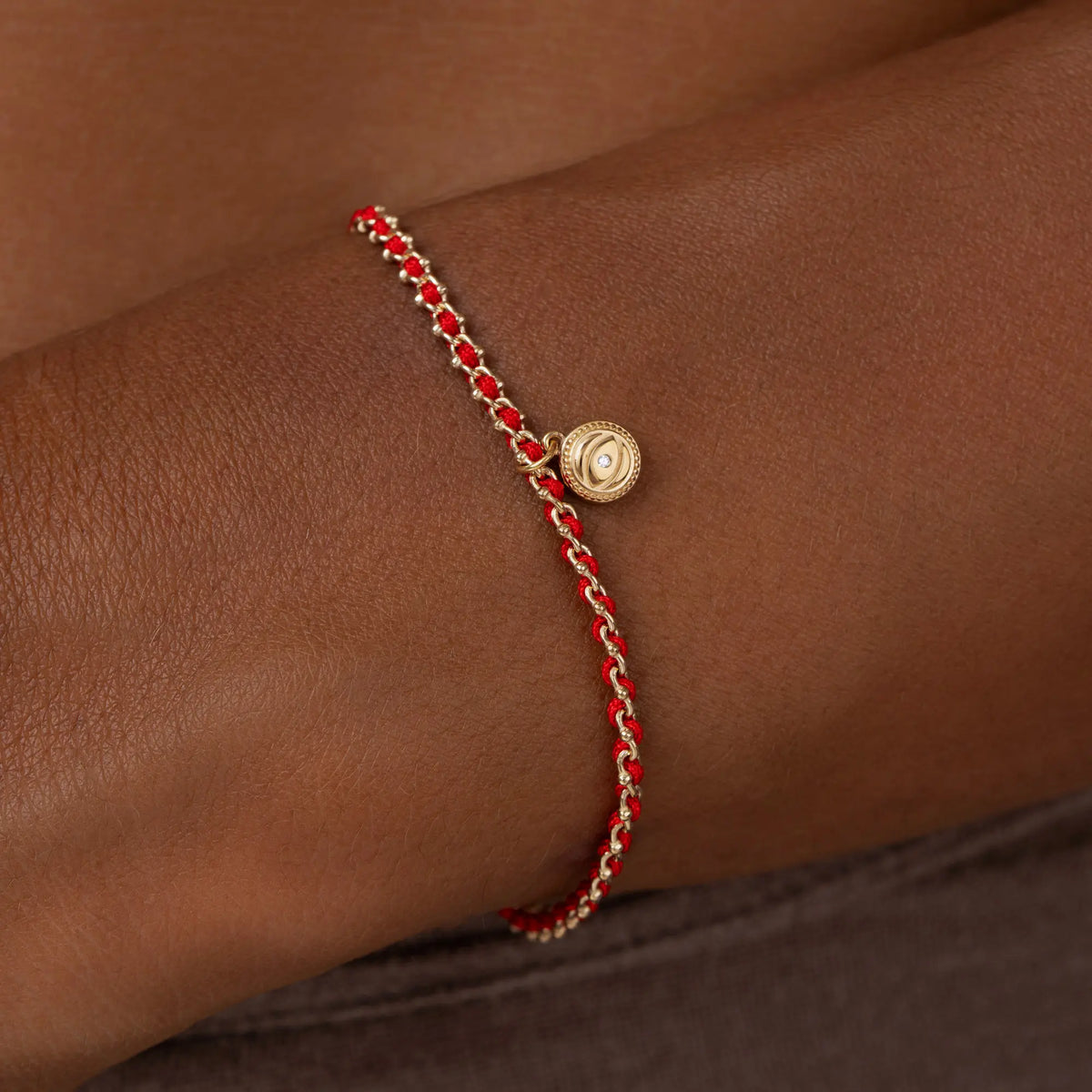 Divine Shield Red String Evil Eye Bracelet