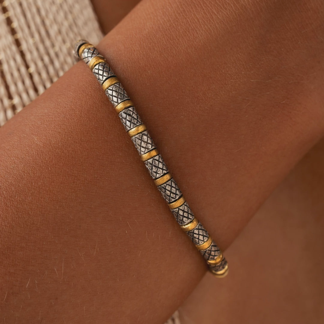 Scaled Spirit Macrame Bracelet – image 3