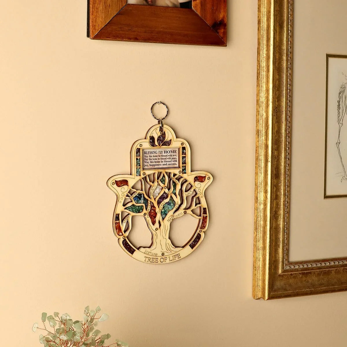 Karma and Luck  Wall Blessing  -  Growth in Grace Wall Blessing