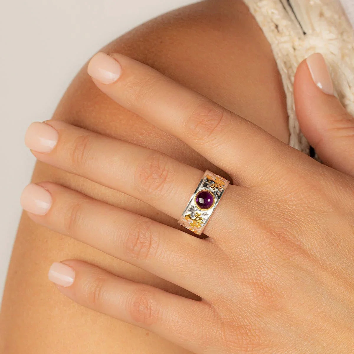 Karma and Luck  Ring  -  Soothing Relaxation Tree of Life Ring