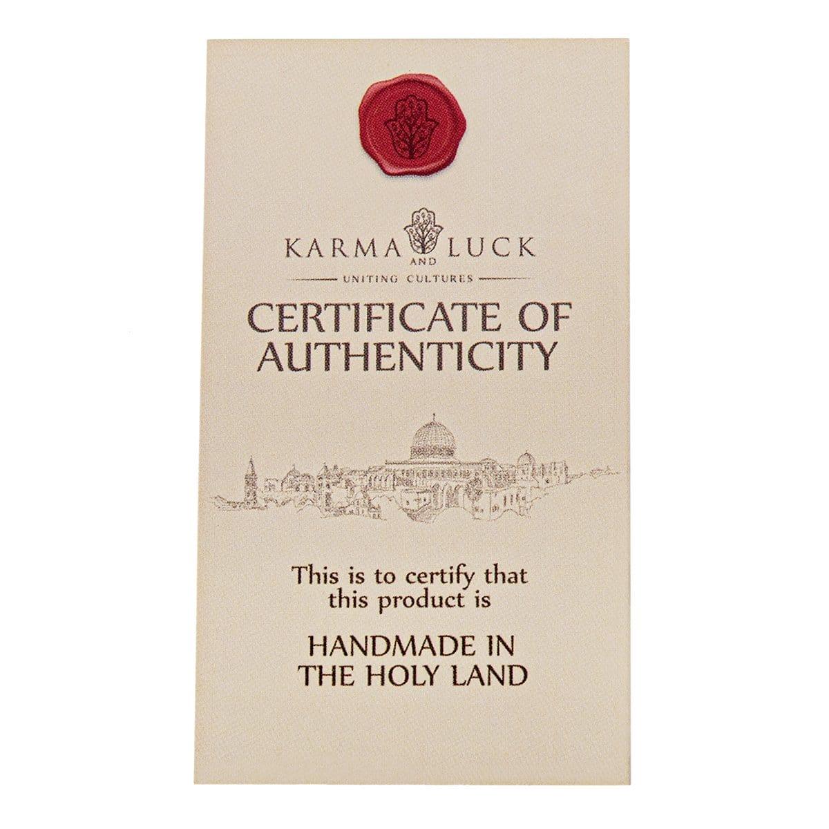 Karma and Luck  Wall Blessing  -  Ultimate Believer - Cross Symbol Wall Blessing