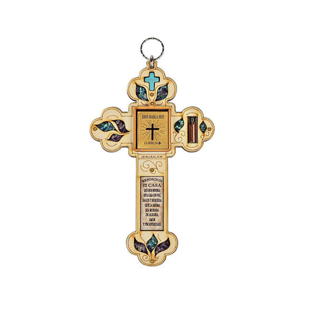Holy Oasis Spanish Cross Wall Blessing