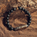 Enduring Strength - Triple Protection Lava Bracelet