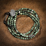 Path To Healing - Jade Wrap Bracelet