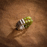 Harmonious Unity - Jade Mantra Ring
