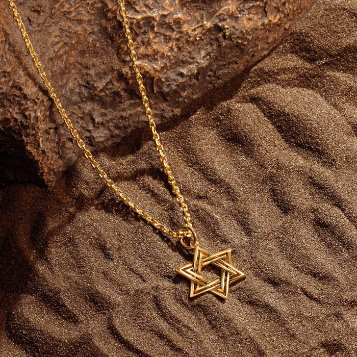 Generous Aspirations - Star of David Pendant Necklace