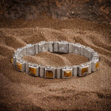 Fierce Bravery - Tiger's Eye Mantra Bracelet