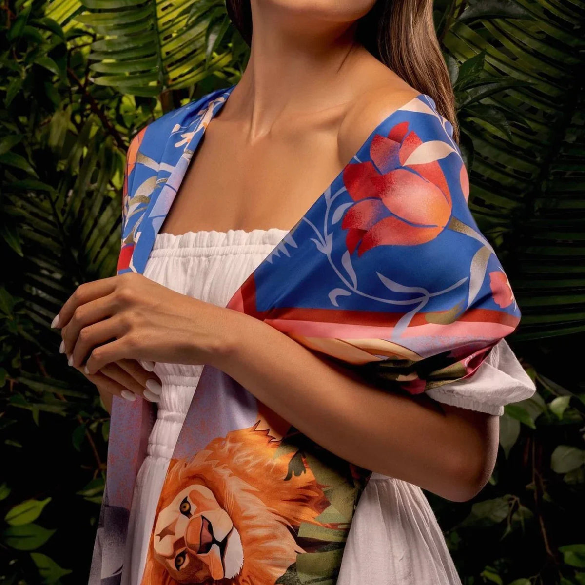 Wild Enthusiasm - Jungle Pashmina
