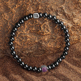 Serene Spirituality – Amethyst February Birthstone Bracelet