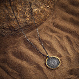 Reside in Wisdom - Lapis Lazuli Eye of Horus Necklace