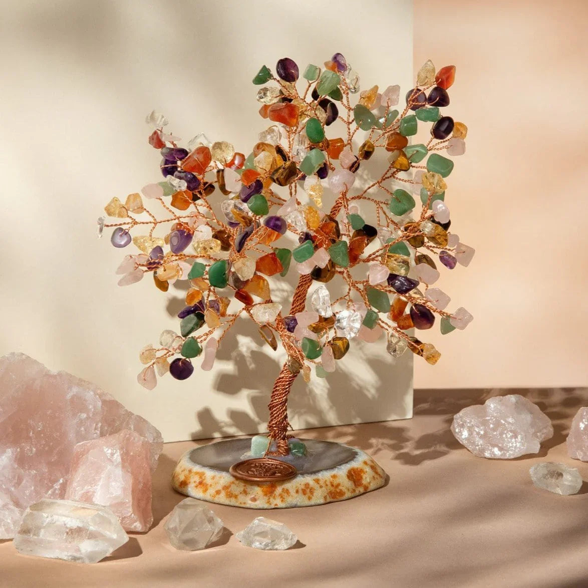 Karma and Luck  Tree of life  -  Invigorate Feng Shui Multi-Stone Tree