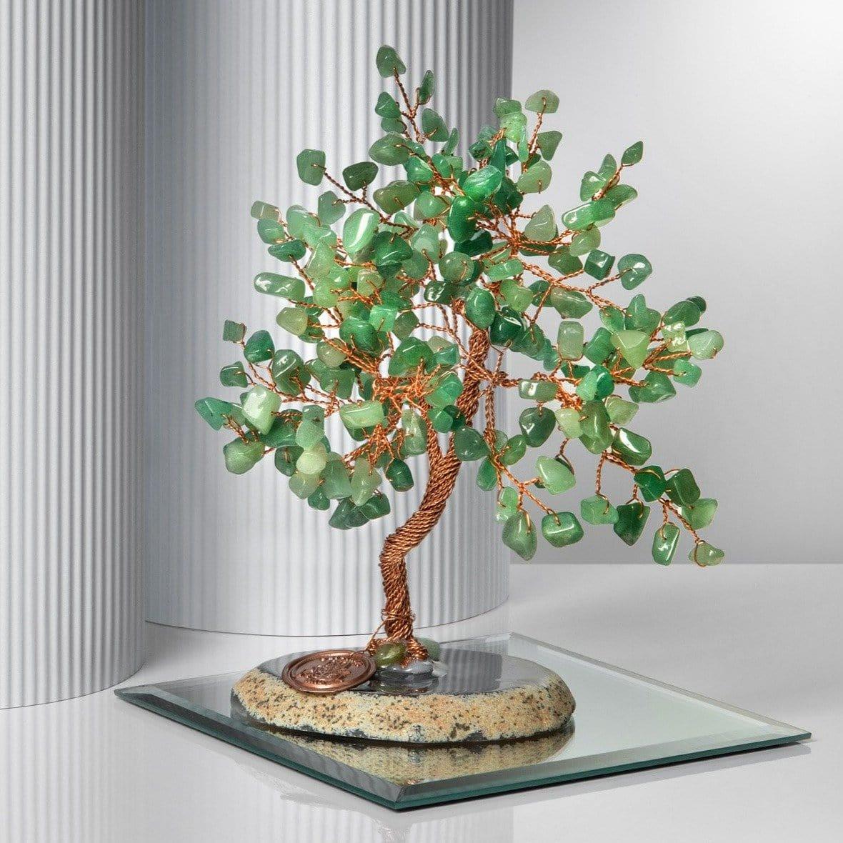 Karma and Luck  Tree of life  -  Success Feng Shui Jade Stone Tree