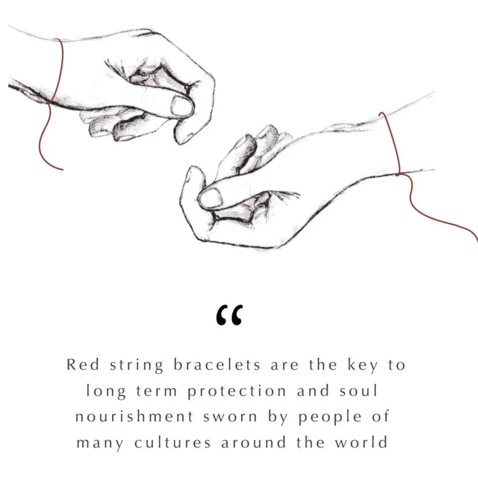 Karma and Luck  Bracelet  -  Branching Destiny - Red String Tree of Life Charm Bracelet