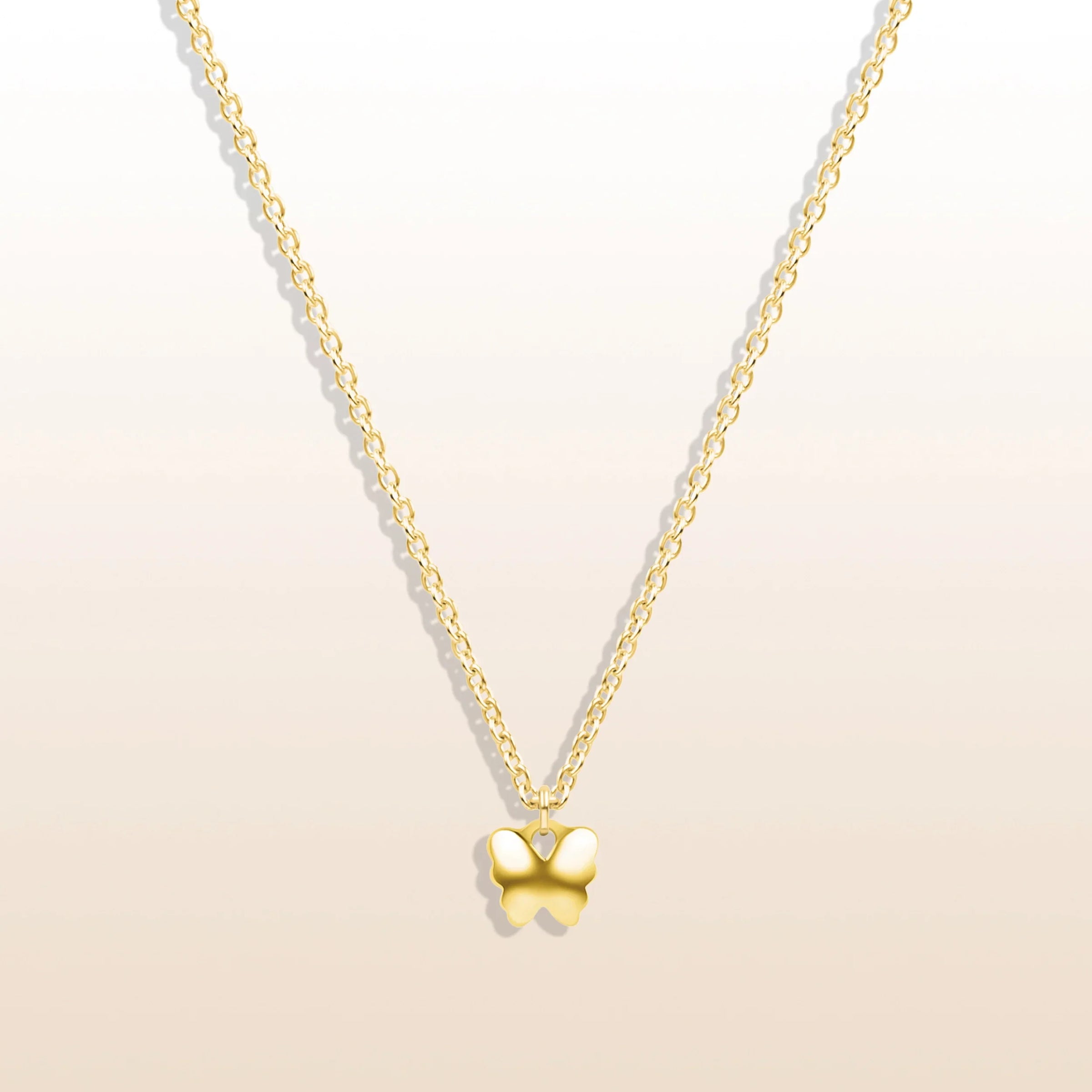 Playful Grace - Butterfly Charm Necklace