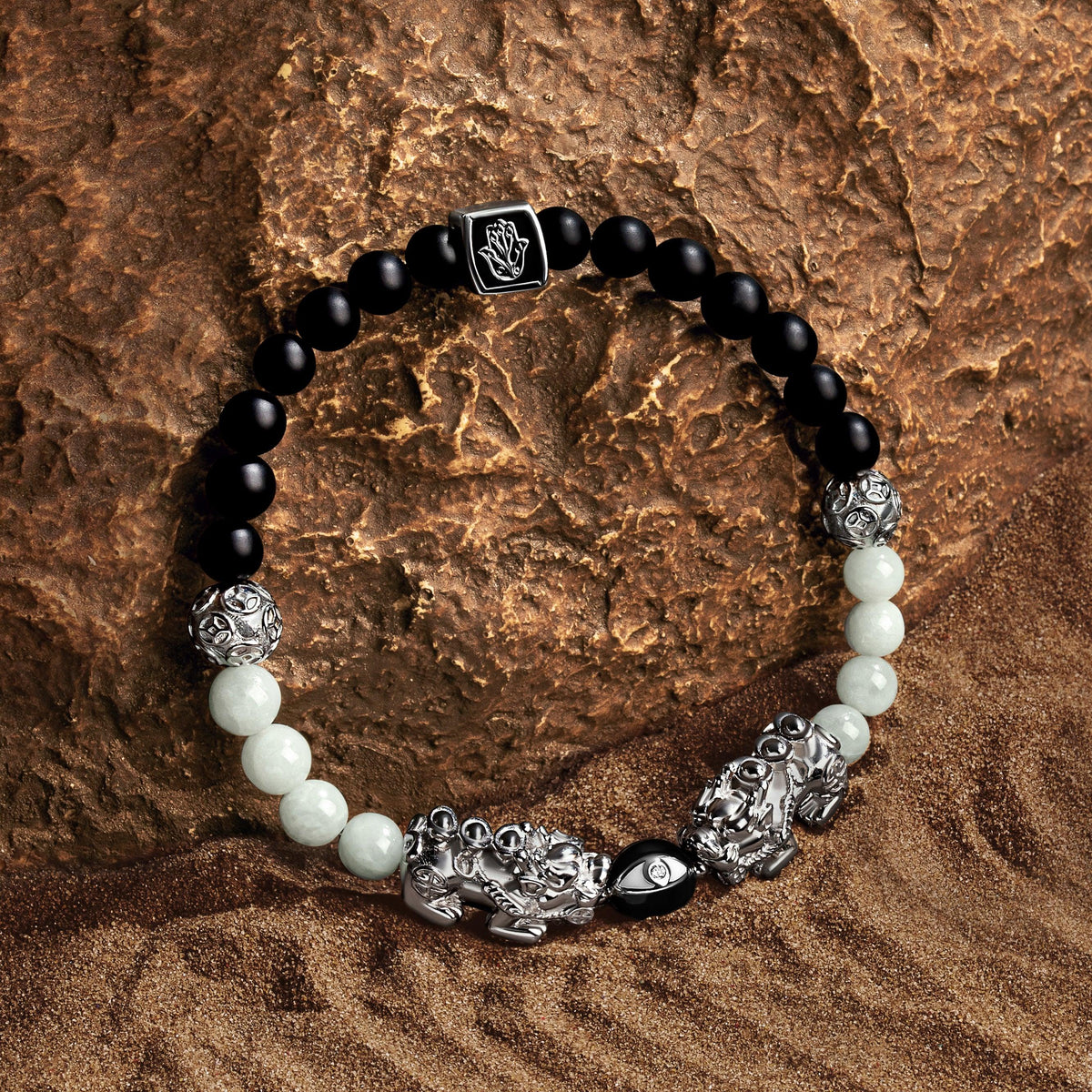 Grounding Rejoice Double Dragon Bracelet